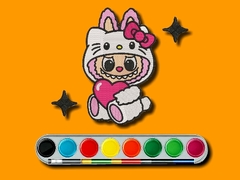遊戲Labubu Coloring Adventure