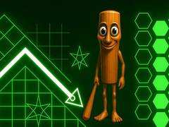 遊戲Tung Tung Sahur in Geometry Dash