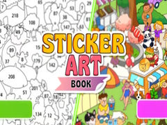 遊戲Sticker Art Book 