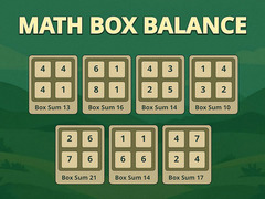 遊戲Math Box Balance