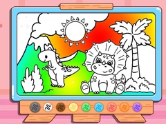 遊戲Coloring Book: Jurassic Dinosaurs