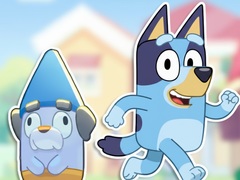 遊戲Jigsaw Puzzle: Bluey & Bingo Obstacle Course
