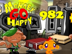 遊戲Monkey Go Happy Stage 982