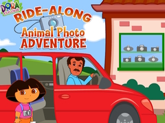 遊戲Dora The explorer Dora's Ride-Along Animal Photo Adventure
