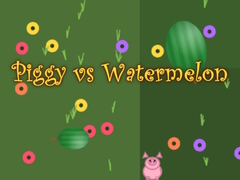 遊戲Piggy vs Watermelon