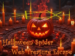 遊戲Halloween Spider Web Treasure Escape