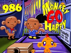 遊戲Monkey Go Happy Stage 986