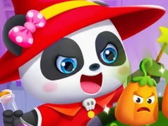 遊戲Jigsaw Puzzle: Baby Panda Pumpkin Pot