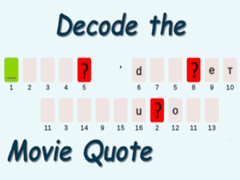 遊戲Decode the Movie Quote