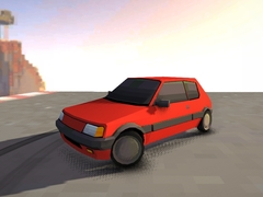 遊戲Slippery Descent By Car