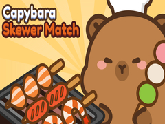 遊戲Capybara Skewer Match