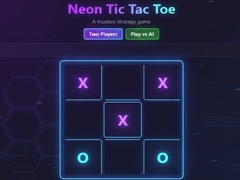 遊戲Neon Tic-Tac-Toe