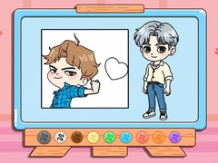 遊戲Coloring Book: Soda Pop Jinu