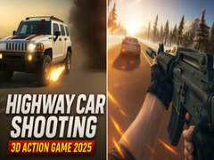 遊戲Highway Car Shooting 3D Action Game 2025