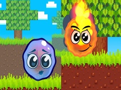 遊戲Fire Ball and Water Ball: Parkour Love Balls