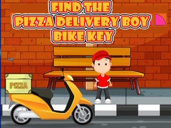遊戲Find the Pizza Delivery Boy Bike Key
