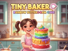 遊戲Tiny Baker: Rainbow Buttercream Cake