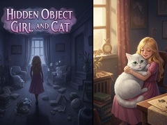 遊戲Hidden Object - Girl and Cat