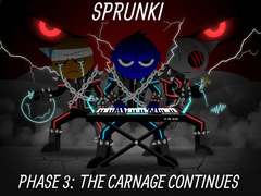 遊戲Sprunki Phase 3: The Carnage Continues