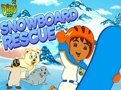 遊戲Go Diego Go! Snowboard Rescue 