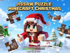遊戲Jigsaw Puzzle: Minecraft Christmas