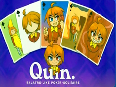 遊戲Quin. Balatro-like poker-solitaire