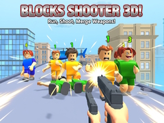 遊戲Blocks Shooter 3D! Run, Shoot, Merge Weapons!