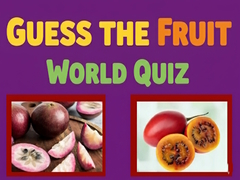 遊戲Guess The Fruit World Quiz