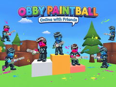 遊戲Obby Paintball: Online with Friends