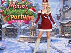 遊戲Maria's Christmas Party Dressup