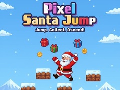 遊戲Pixel Santa Jump