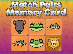 遊戲Match Pairs Memory Card