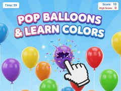 遊戲Pop Balloons & Learn Colors