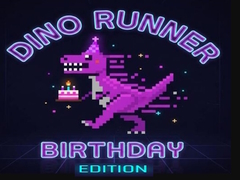 遊戲Dino Runner Birthday Edition
