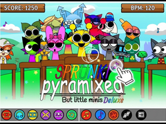 遊戲Sprunki Pyramixed: But Little Minis Deluxe