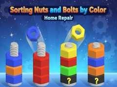 遊戲Sorting Nuts and Bolts by Color: Home Repair
