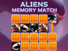遊戲Aliens Memory Match