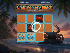 遊戲Crab Memory Match