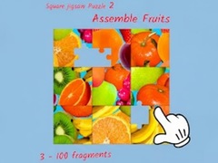 遊戲Square jigsaw Puzzle 2 - Assemble Fruits