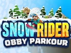 遊戲Snow Rider Obby Parkour