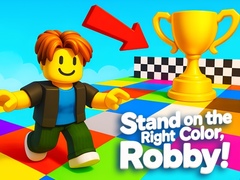 遊戲Stand on the Right Color, Robby!