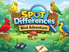 遊戲Spot Differences Bird Adventure