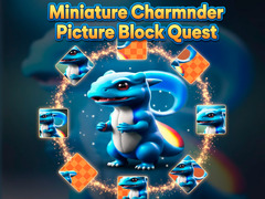 遊戲Miniature Charmander Picture Block Quest
