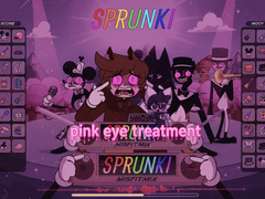 遊戲Sprunki: Pink Eye Treatment