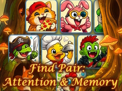 遊戲Find Pair: Attention & Memory