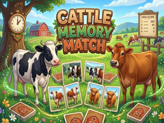 遊戲Cattle Memory Match