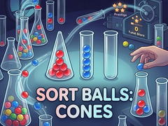 遊戲Sort Balls: Cones