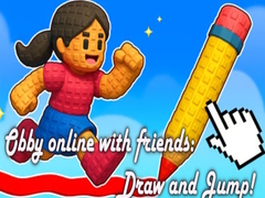 遊戲Obby online with friends: Draw and Jump!