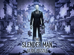 遊戲The Slender Man Slide puzzle
