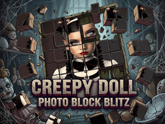 遊戲Creepy Doll Photo Block Blitz